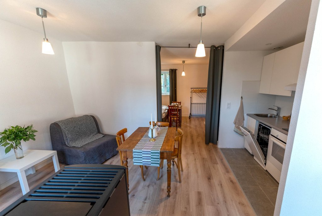 Le Studio - Suite-Appart Champêtre Bed &amp; Wine Mauffans, 2-4 personnes